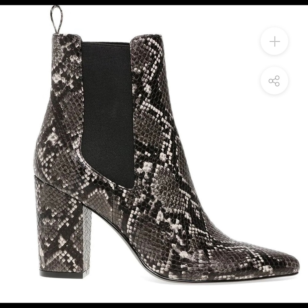Steve Madden snake skin bootie